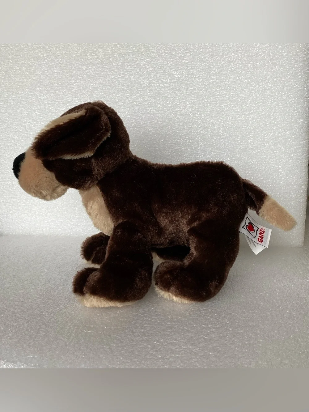 Ganz Webkinz MOCHA PUP Plush Toy DOG Stuffed Animal ~ NO CODE